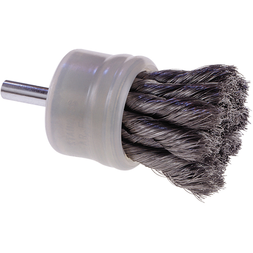 Brosses enduites Scuf-Guard, 1" dia., dia. Des fils 0.014 Sécurité Médic