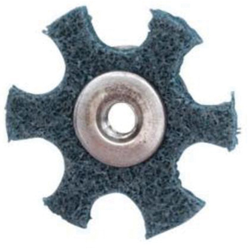 Abrasotex Surface Preparation Star, 1-1/2" Dia., Very Fine Grit, Aluminum Oxide Sécurité Médic