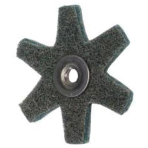 Abrasotex Surface Preparation Star, 2" Dia., Very Fine Grit, Aluminum Oxide Sécurité Médic