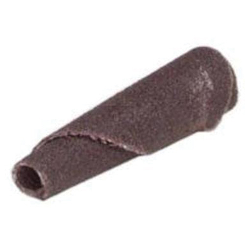 ALO Spiral Cartridge Roll, 60 Grit, 3/16" Dia., Aluminum Oxide, 1" L, 1/8" Arbor Sécurité Médic