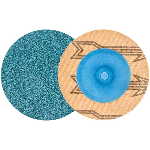 TWIST TOPCUT Sanding Disc, 2" Dia., 60 Grit, Zirconium Sécurité Médic
