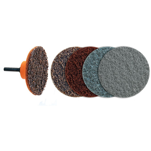 Disque de conditionnement TWIST BLENDEX, 3" dia., Grain Fin, Oxyde d'aluminium Sécurité Médic