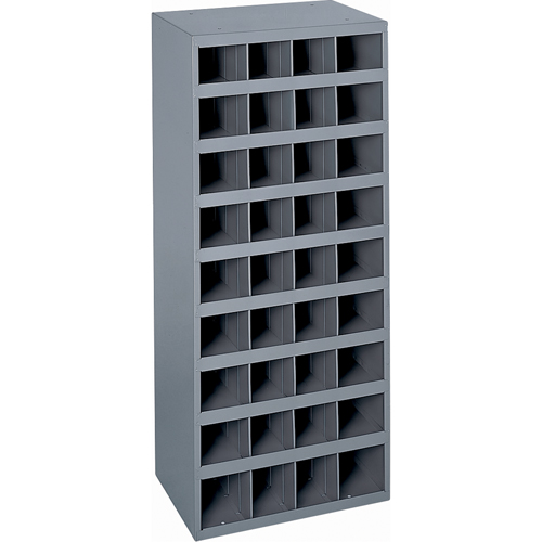 Armoires pour bacs de rangement en acier, 17-7/8" la x 12" p x 42" h, Gris Sécurité Médic