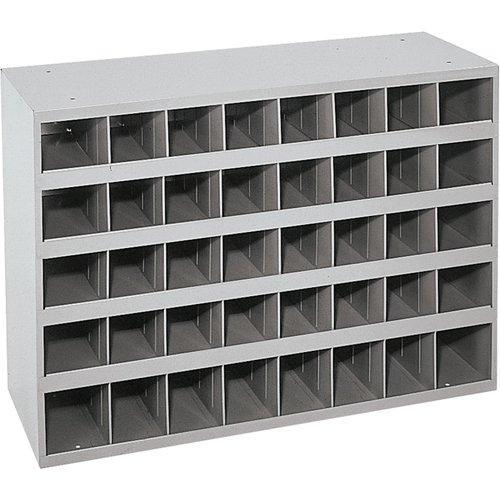 Armoires pour bacs de rangement en acier, 33-3/4" la x 12" p x 23-7/8" h, Gris Sécurité Médic