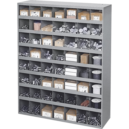 Armoires pour bacs de rangement en acier, 33-3/4" la x 12" p x 42" h, Gris Sécurité Médic