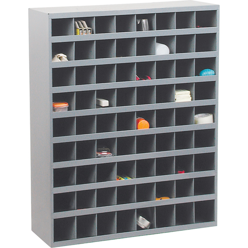 Armoires pour bacs de rangement en acier, 33-3/4" la x 12" p x 42" h, Gris Sécurité Médic