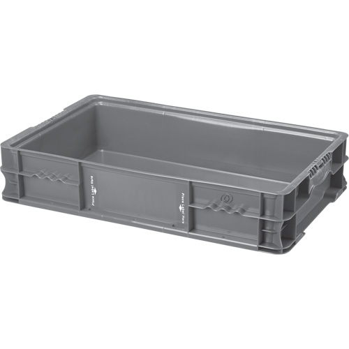 StakPak Plus 4845 System Containers, 15" W x 24" D x 5" H, Grey Sécurité Médic