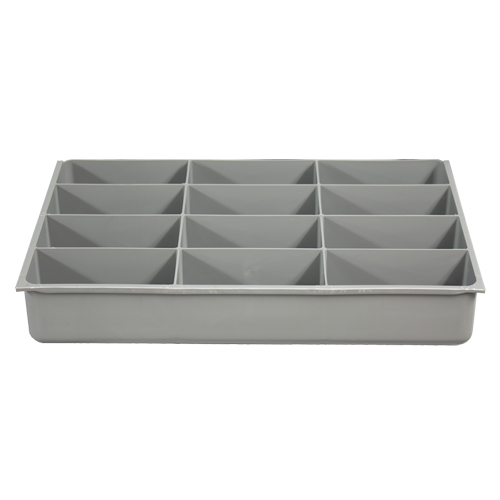 Plastic Insert for Large Compartment Box Sécurité Médic