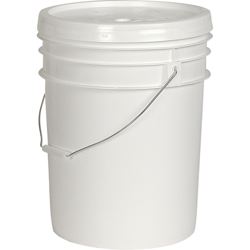 General Purpose Pail without Lid, Plastic, 4 L Sécurité Médic