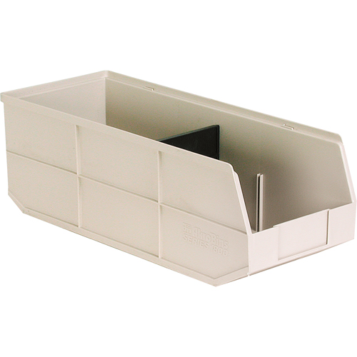 1800 Series Akro-Bin, 8-1/4" W x 7" H x 20-1/2" D, Beige Sécurité Médic