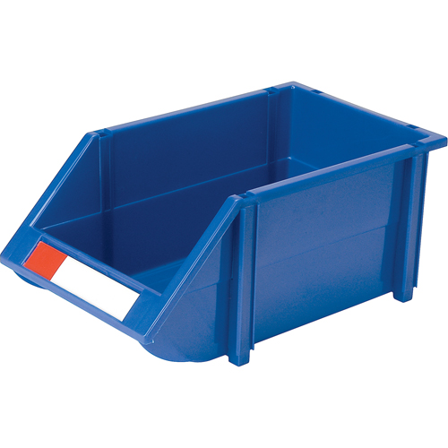 Stack & Hang Bin, 8-3/16" W x 6-3/16" H x 14" D, Blue Sécurité Médic