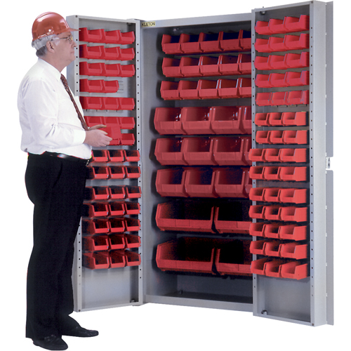 Deep-Door Combination Cabinet, 38" W x 24" D x 72" H, 36 Shelves Sécurité Médic