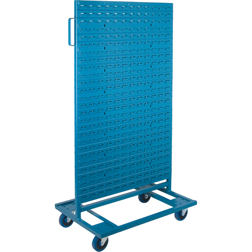 Mobile Bin Racks - Double Sided, 0 Bins, 36" W x 24" D x 67-1/2" H Sécurité Médic