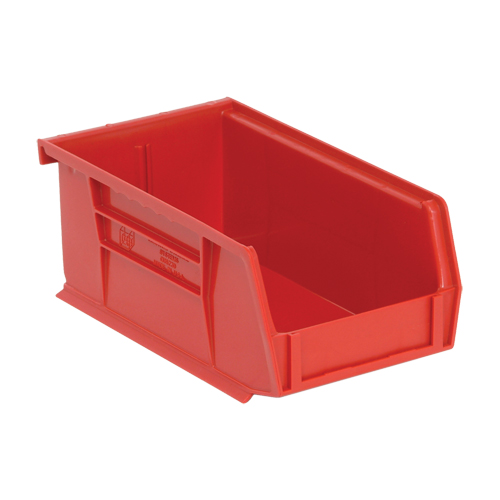 Ultra Stack & Hang Bin, 4-1/8" W x 3" H x 7-3/8" D, Red Sécurité Médic