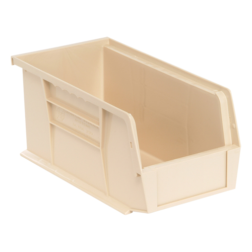 Bacs ultra empilable & suspendable, 5-1/2" la, 5" h x 10-7/8" p, Ivoire Sécurité Médic