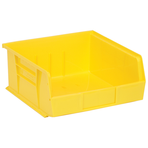 Bacs ultra empilable & suspendable, 11" la, 5" h x 10-7/8" p, Jaune Sécurité Médic