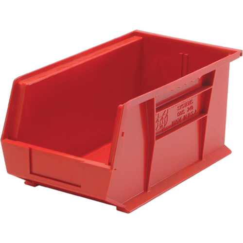 Ultra Stack & Hang Bin, 8-1/4" W x 7" H x 14-3/4" D, Red Sécurité Médic