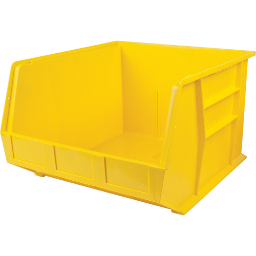 Ultra Stack & Hang Bin, 16-1/2" W x 11" H x 18" D, Yellow Sécurité Médic