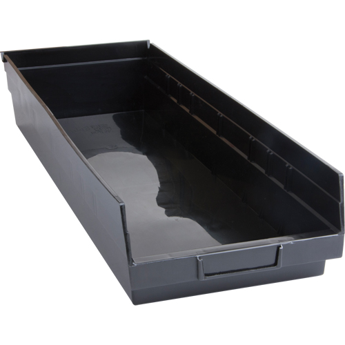 Recycled Shelf Bins, 8-1/8" W x 23-5/8" D x 4" H, 50 lbs. Capacity Sécurité Médic