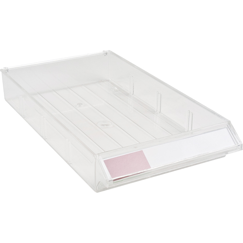 Tiroir de rechange pour armoires de pi&egrave;ces KPC-300, Plastique, 5-3/8" la x 9-13/16" p, 1-3/5" h, Transparent Sécurité Médic