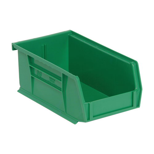 Ultra Stack & Hang Bin, 4-1/8" W x 3" H x 7-3/8" D, Green Sécurité Médic
