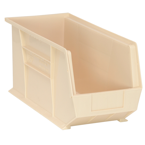 Ultra Stack & Hang Bin, 8-1/4" W x 9" H x 18" D, Ivory Sécurité Médic