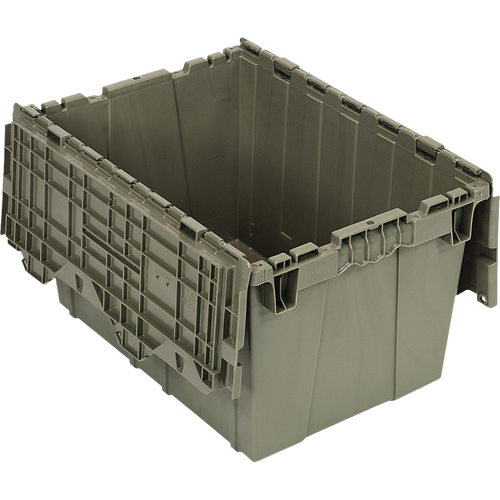 Attached Top Container, 12.75" x 19.25" x 15.25", Green Sécurité Médic