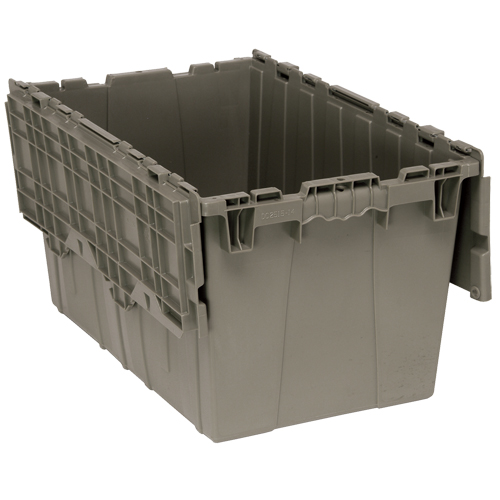 Attached-Top Distribution Container, 16-1/4" x 25-3/8" x 14-1/8", Grey Sécurité Médic