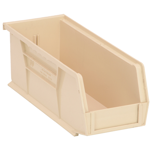 Bacs ultra empilable & suspendable, 4-1/8" la, 4" h x 10-7/8" p, Ivoire Sécurité Médic