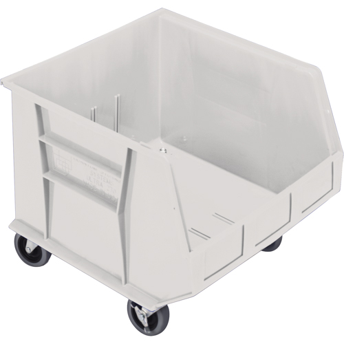 Bac mobile, 14" ha x 16-1/2" la x 18" p, Capacit&eacute; de 75 lb, Ivoire Sécurité Médic