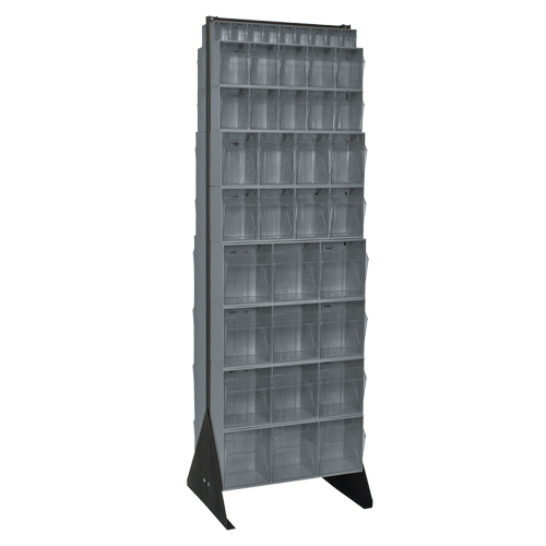 Tip-Out Bins Stand, 23-5/8" W x 16" D x 75" H, 72 Drawers Sécurité Médic