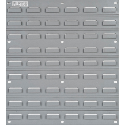 Metal Louvered Panel Bin Support Rack, 16 Bins, 18" W x 1/8" D x 19" H Sécurité Médic