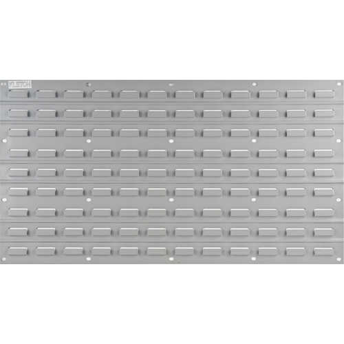 Panneau perfor&eacute; en m&eacute;tal pour bacs, 32 bacs, 36" la x 1/8" p x 19" h Sécurité Médic