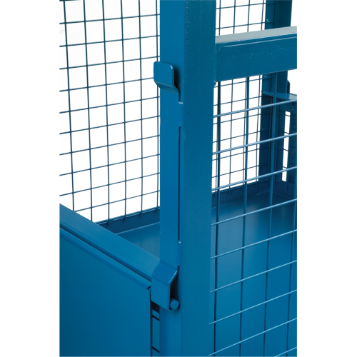 Bulk Stacking Containers, 34.5" W x 40.5" D x 30" H, 3000 lbs. Capacity Sécurité Médic