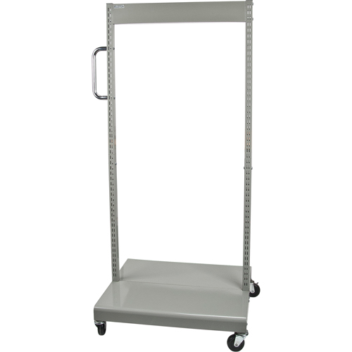 Servante mobile de bacs &agrave; plateaux inclinables - chariot seulement, &agrave; deux c&ocirc;t&eacute;s, 26-1/4" la x 22" p x 57-1/2" h Sécurité Médic