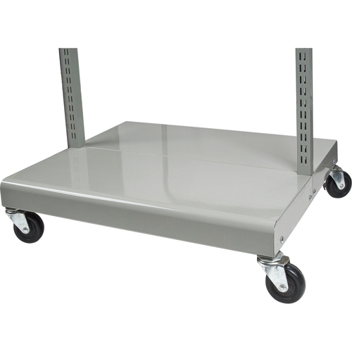 Servante mobile de bacs &agrave; plateaux inclinables - chariot seulement, &agrave; deux c&ocirc;t&eacute;s, 26-1/4" la x 22" p x 57-1/2" h Sécurité Médic
