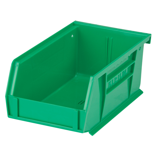 Stack & Hang Bin, 4-1/8" W x 3" H x 7-3/8" D, Green Sécurité Médic