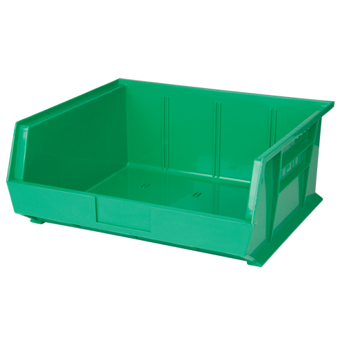 Stack & Hang Bin, 16-1/2" W x 7" H x 14-3/4" D, Green Sécurité Médic