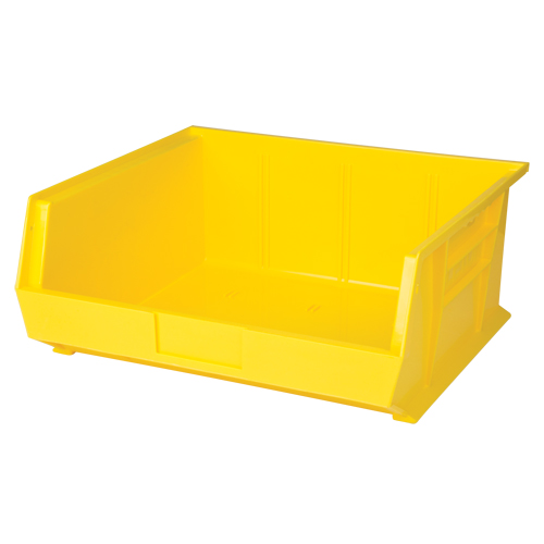 Stack & Hang Bin, 16-1/2" W x 7" H x 14-3/4" D, Yellow Sécurité Médic