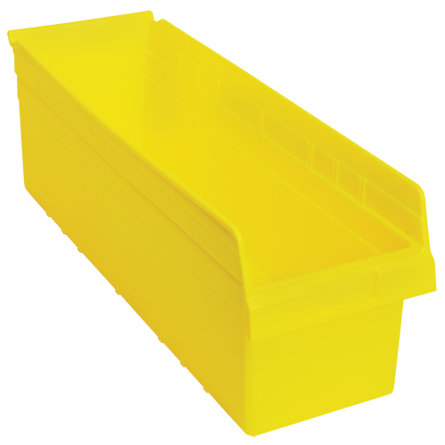 Bacs pour &eacute;tag&egrave;re Store-Max, 8-3/8" la x 8" H x 23-5/8" p, Jaune, Capacit&eacute; 68 lb Sécurité Médic