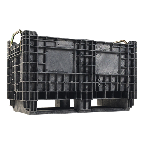 Contenant robuste BulkTote, 30" lo x 16" la x 19,2" h, Noir Sécurité Médic