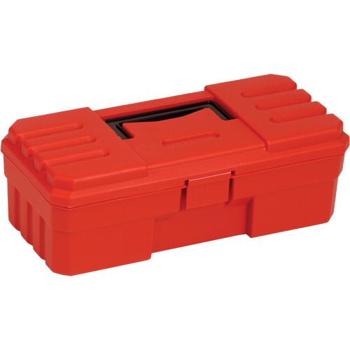 Tool Box, 12" W x 6" D x 4" H, Red Sécurité Médic
