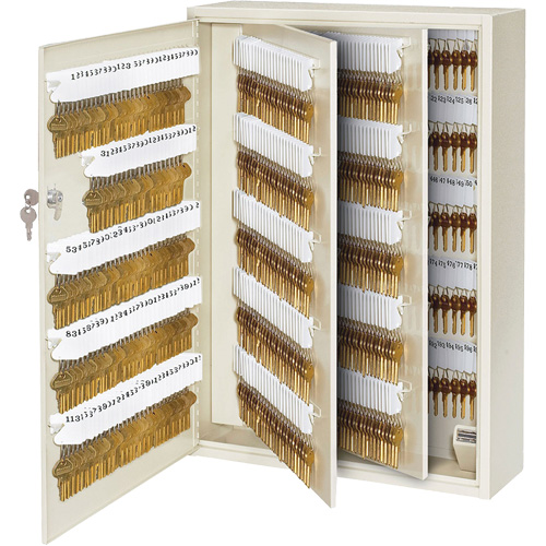 Armoire &agrave; cl&eacute;s robuste, 730 cl&eacute;s, Beige Sécurité Médic