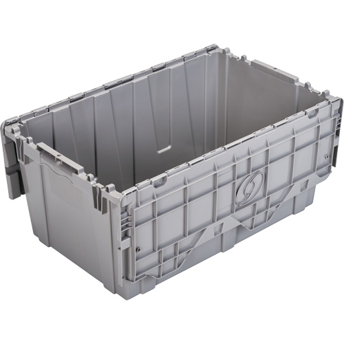 FP243C FliPak Nestable Tote, 26.9" x 16.9" x 12.1", Grey Sécurité Médic