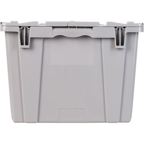 FP243C FliPak Nestable Tote, 26.9" x 16.9" x 12.1", Grey Sécurité Médic