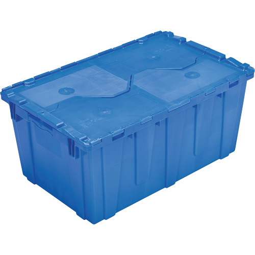 FP243C FliPak Nestable Tote, 26.9" x 16.9" x 12.1", Blue Sécurité Médic
