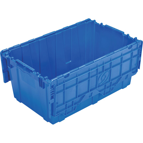 FP243C FliPak Nestable Tote, 26.9" x 16.9" x 12.1", Blue Sécurité Médic