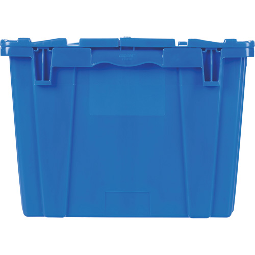 FP243C FliPak Nestable Tote, 26.9" x 16.9" x 12.1", Blue Sécurité Médic