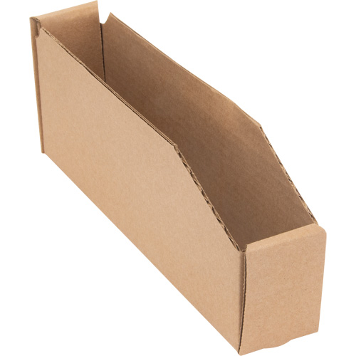 Deep Corrugated Parts Bins, 1-15/16" W x 11-1/4" D x 4-1/2" H, Beige Sécurité Médic