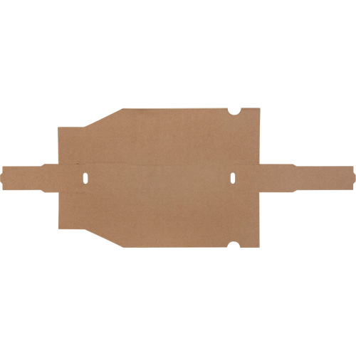 Deep Corrugated Parts Bins, 1-15/16" W x 11-1/4" D x 4-1/2" H, Beige Sécurité Médic